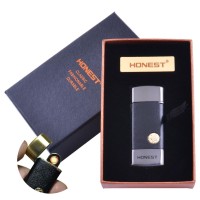 USB  зажигалка в подарочной упаковке Honest (Спираль накаливания) №XT-4979-2