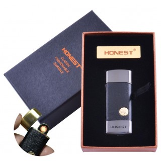 USB запальничка в подарунковій упаковці Honest (Спіраль розжарювання) №XT-4979-2