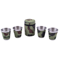 Рюмки в камуфляжном чехле (4 шт) №PM-23