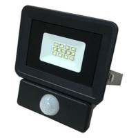 Светодиодный прожектор BIOM S4-SMD-10-Slim Black Sensor 6500К 220V IP65