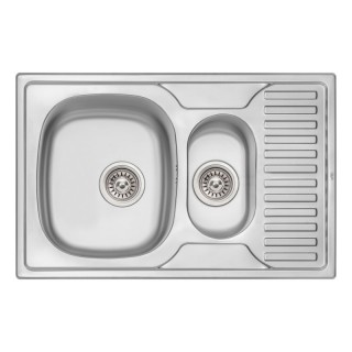 Кухонная мойка Qtap 7850-B Micro Decor 0,8 мм (QT7850BMICDEC08)