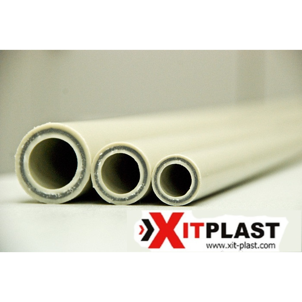 Полипропиленовые трубы Fiber Hit Plast pn20 d90 со стекловолокном ...