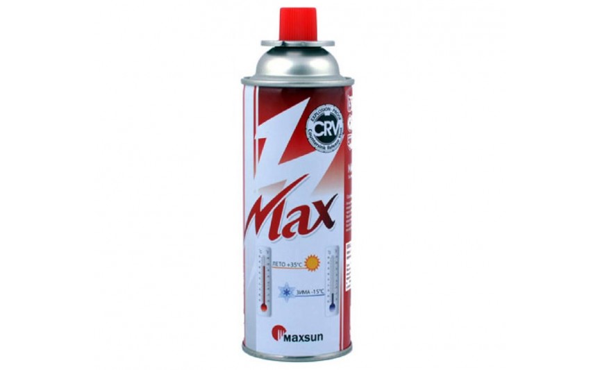 Газ для портативных газовых приборов "MAXSUN" (Корея) СRV Красный