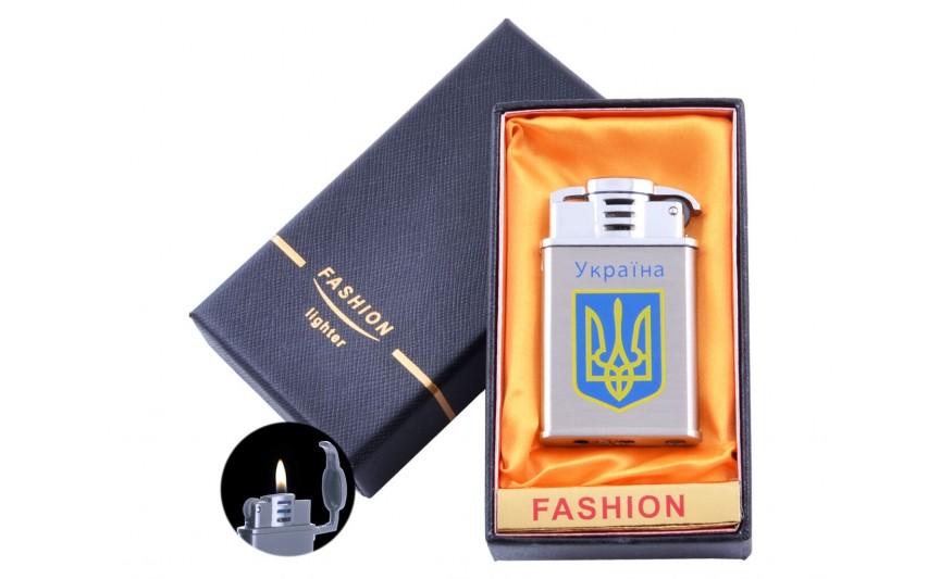 Зажигалка в подарочной коробке "Украина" (Обычное пламя) №UA-41-3