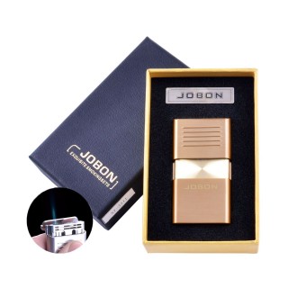 Запальничка подарункова Jobon (Гостре полум'я) №3411 Gold