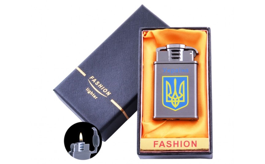 Зажигалка в подарочной коробке "Украина" (Обычное пламя) №UA-41-4