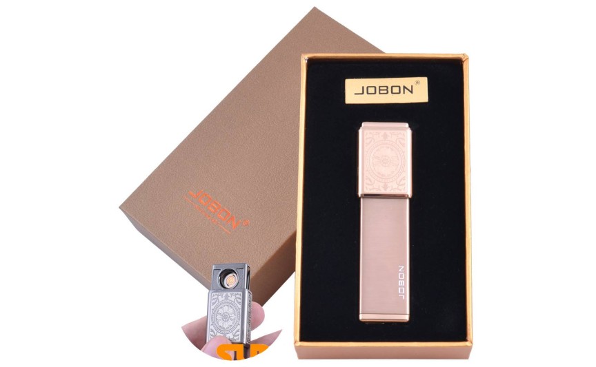 USB  зажигалка в подарочной упаковке Jobon (Двухсторонняя спираль накаливания) №XT-4875-3