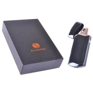 USB  Запальничка в подарунковій упаковці FLAMINGO (Cпіраль розжарювання) №XT-4955-1