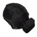 Комплект кавер  для шлема Fast и подсумок карман (противовес) для аксессуаров на кавер черный