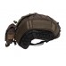 Комплект кавер  для шлема Fast и подсумок карман (противовес) для аксессуаров на кавер олива