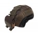 Комплект кавер  для шлема Fast и подсумок карман (противовес) для аксессуаров на кавер олива