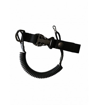 Шнур страховочный витой (тренчик) спиральный паракорд черный 971