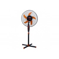 Вентилятор Напольный Wimpex Wx-1612 Чёрно-Оранжевый