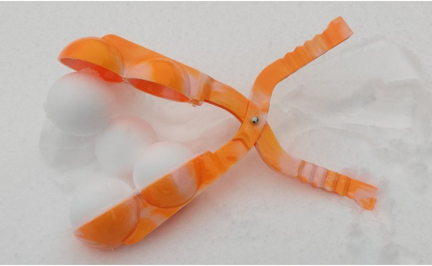 Снежколеп  двойной (оранжевый) Toys