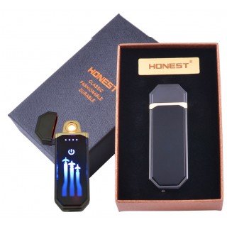 USB Запальничка в подарунковій коробці Honest (спіраль розжарювання) №HL-98-2