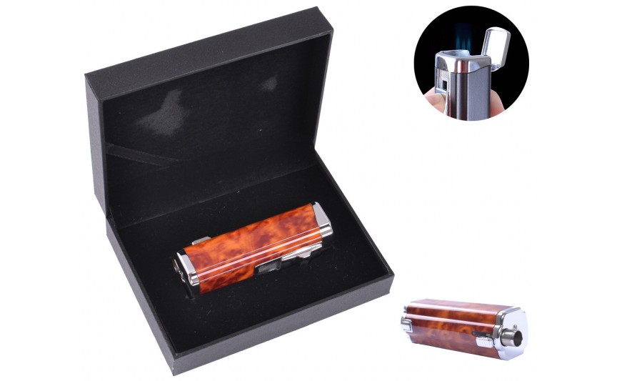 Зажигалка для сигарет в подарочной упаковке Honest (Острое пламя) №3007-2