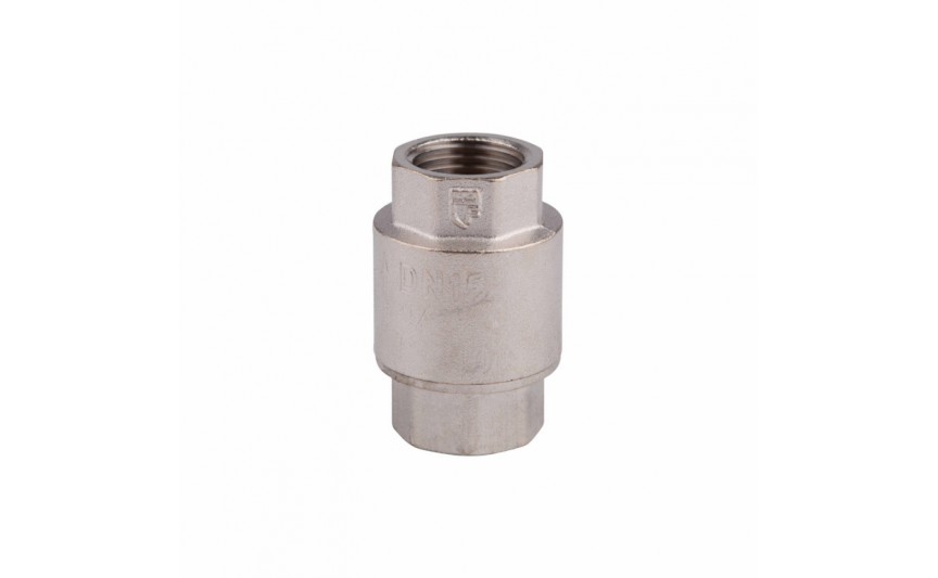 Обратный клапан с лат.штоком 1/2 никель  SD FORTE  SF240NW15