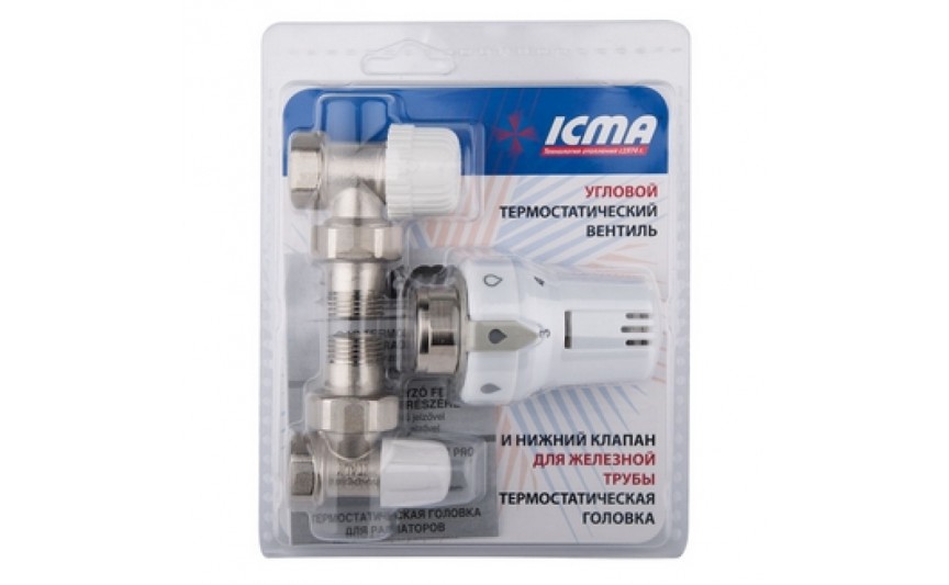 Прямий термокомплект 1/2 Icma № KTE 986 +775 +815