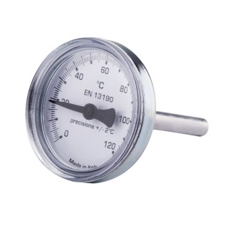 Термометр 0-120C для антиконд. клап. Icma №134